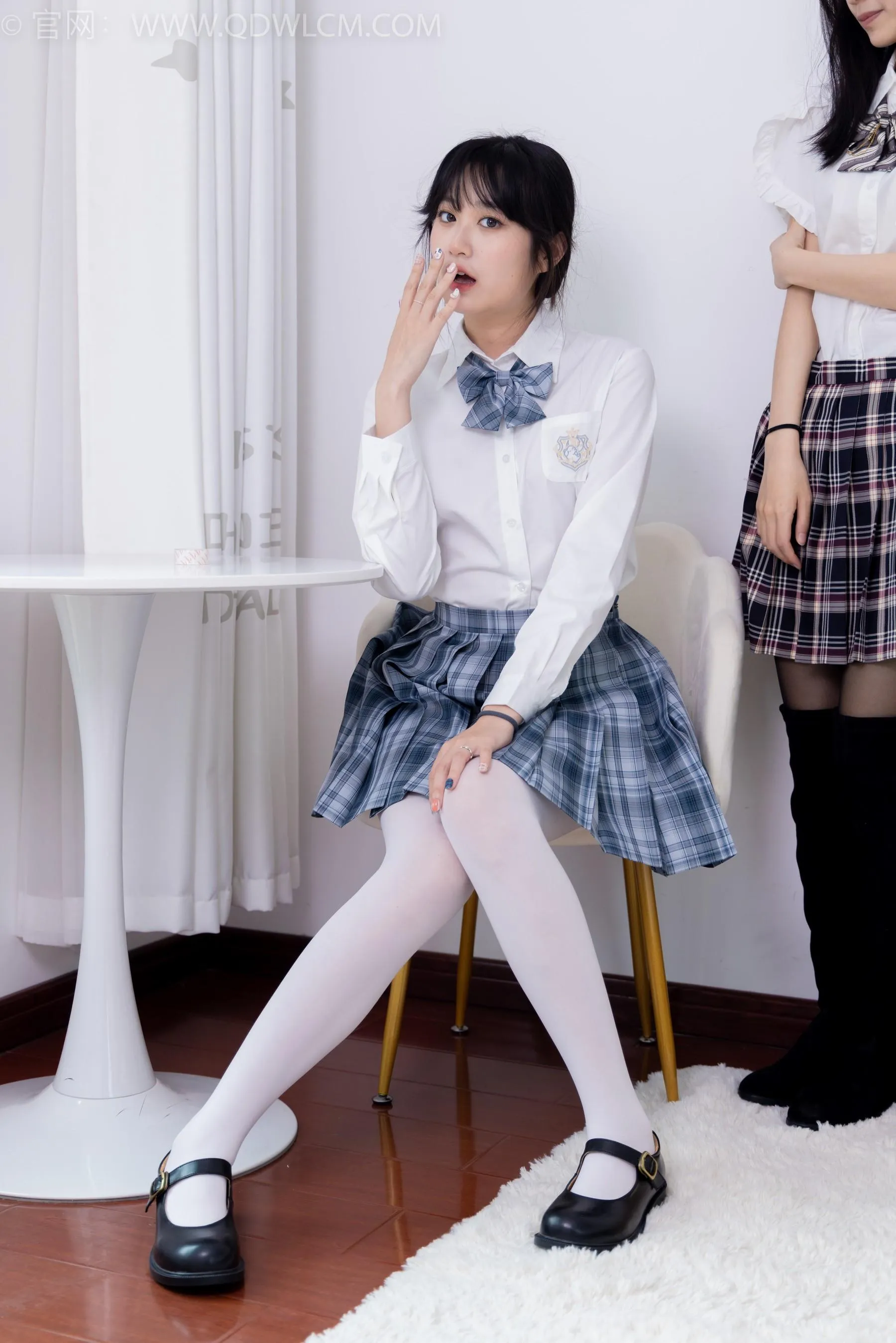 物恋传媒 NO.1582 菜菜小敏-学院姐妹花 [177P]插图5